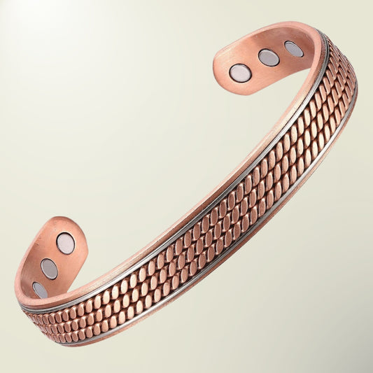 Copper Bracelet with design
