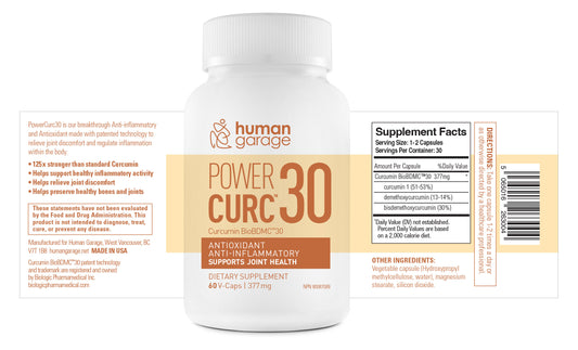 PowerCurc30, 60 capsules 2