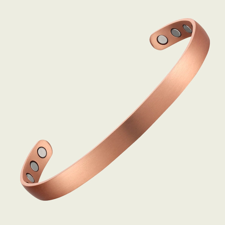 Plain copper bracelet