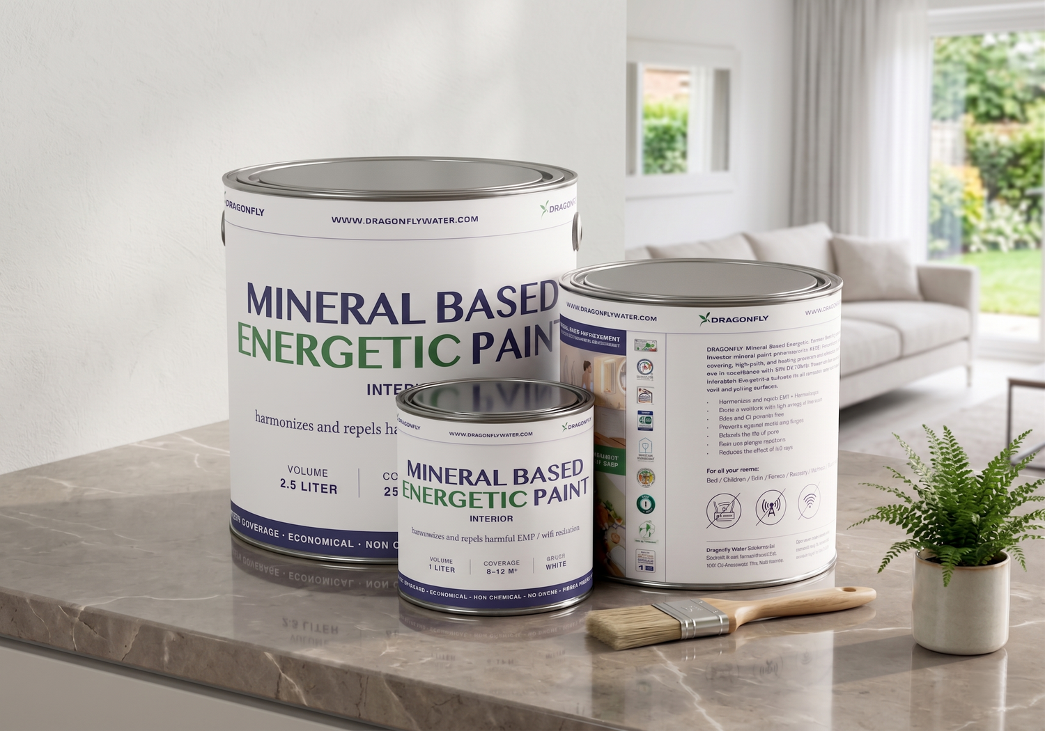 Mineral Based ENERGETIC Paint