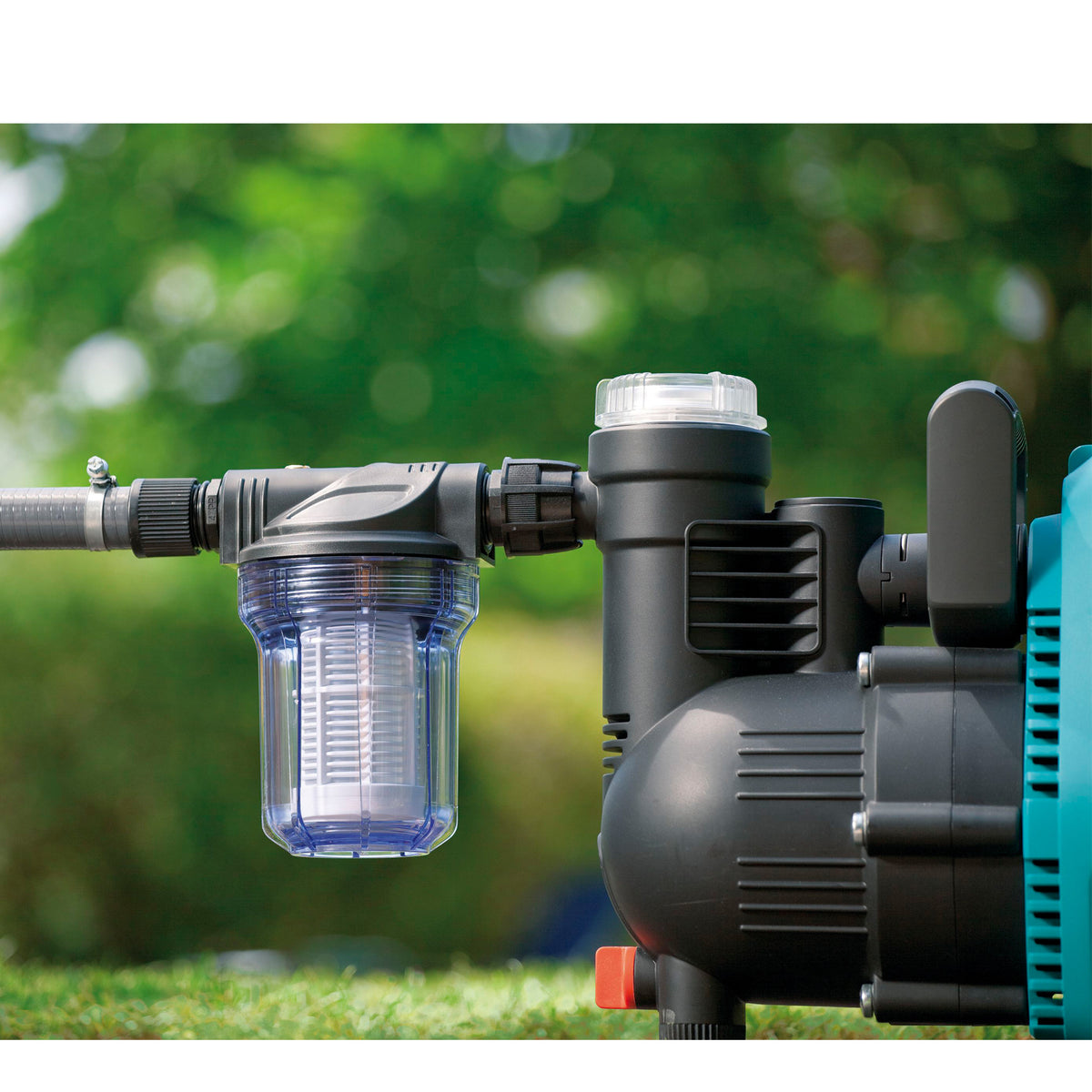 Gardena Pump Pre-filter Housing, Small, with Nylon Cartridge (250 micron) - product photo 2 of 3