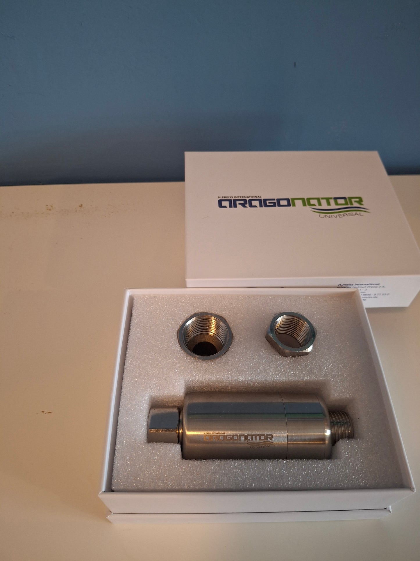 Aragonator - 1 tap point Universal Stainless Steel 1/2"