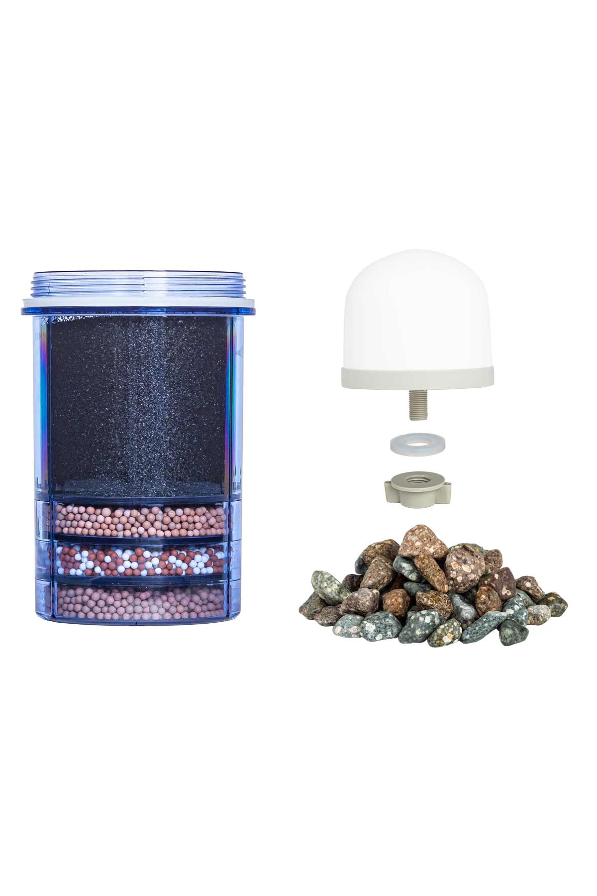 Complete Filter and Stones Set for Aqualine 11 Liter – pH Neutral