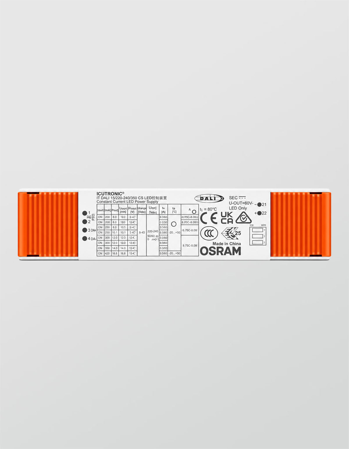 OSRAM ICUTRONIC IT DALI 15/220-240/350 CS