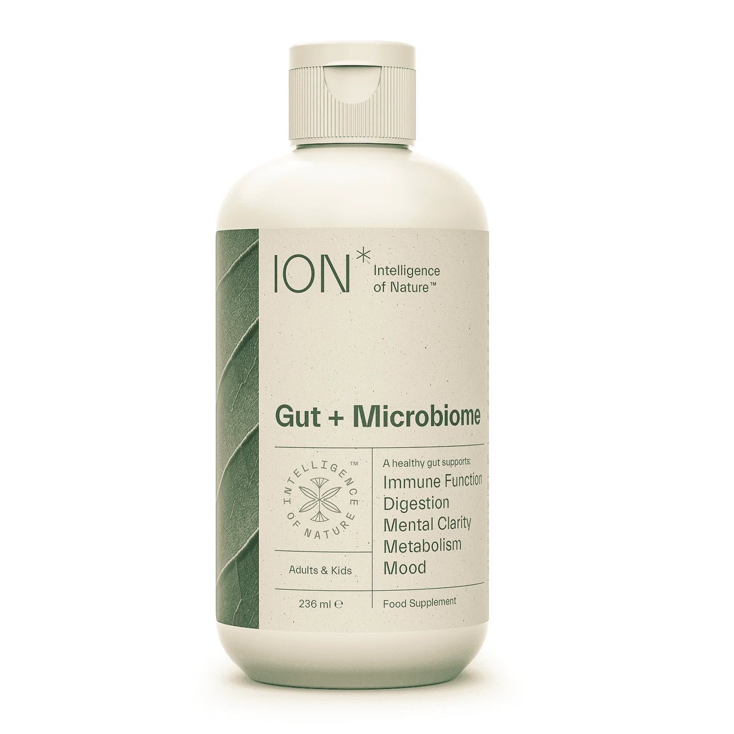 ION* Gut + Microbiome 236 ml – Intelligence Of Nature