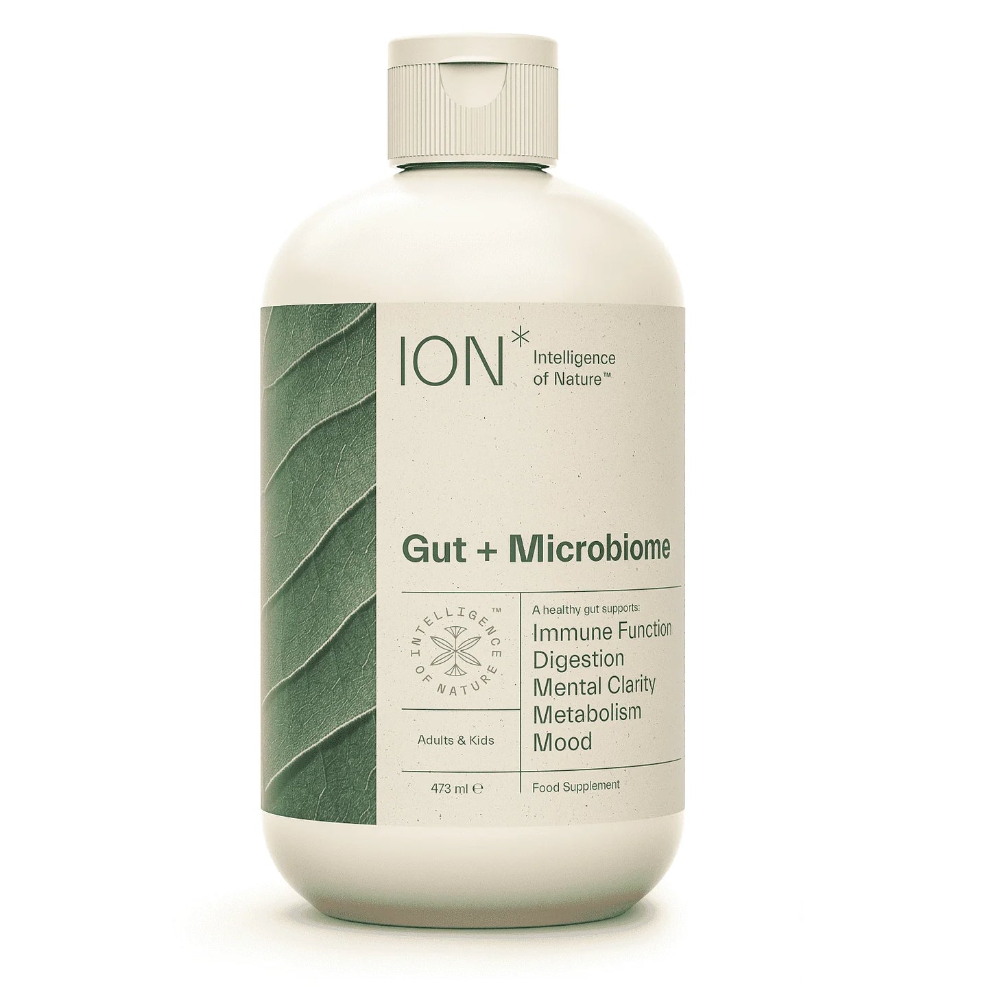 ION* Gut + Microbiome 473 ml – Intelligence Of Nature