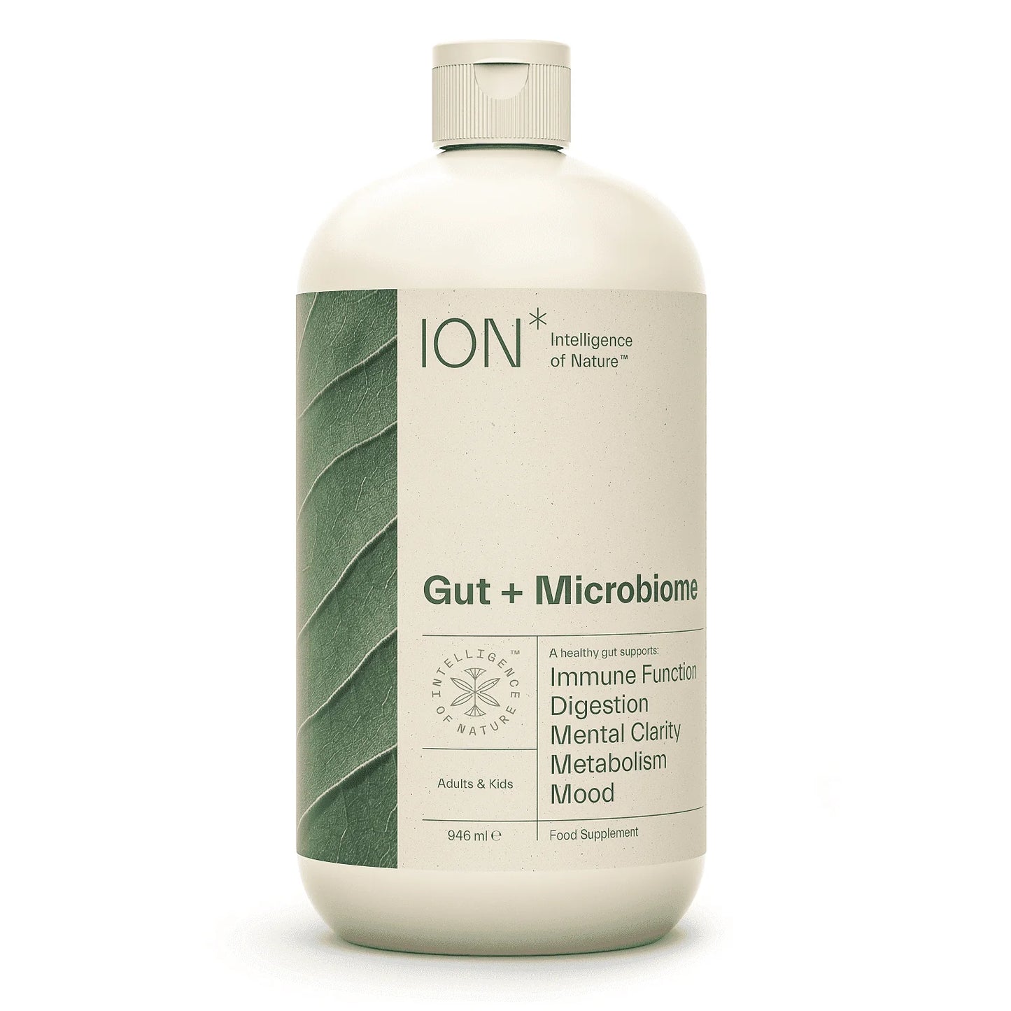 ION* Gut + Microbiome 946 ml – Intelligence Of Nature