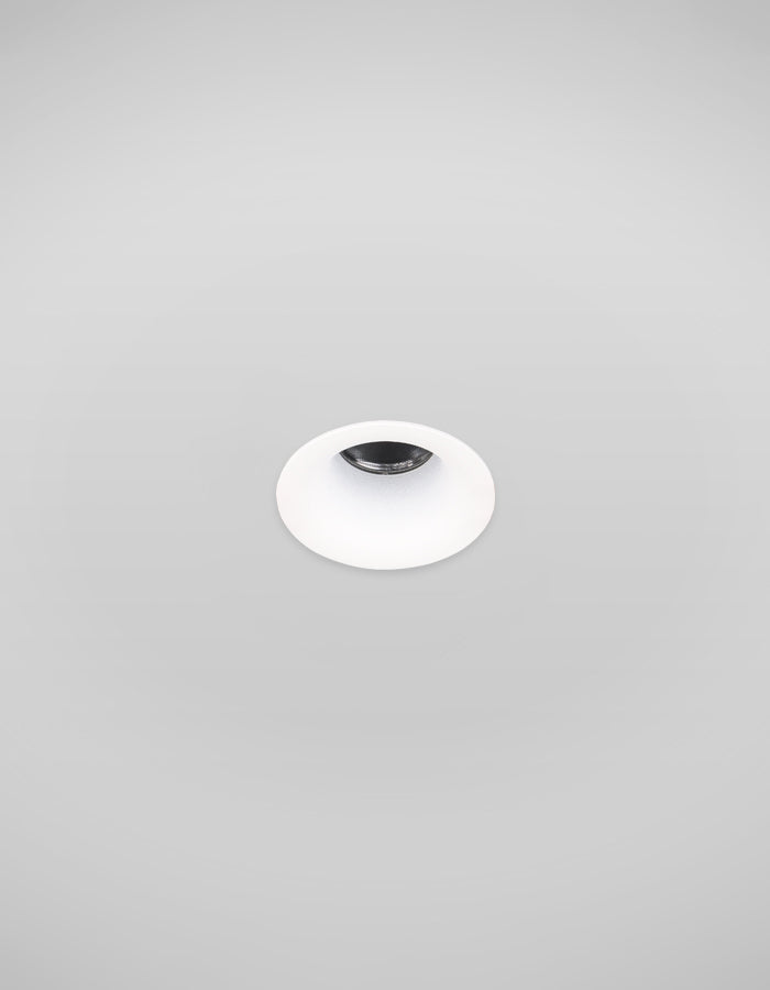 RAY Halo Tiny Mist Recessed Housing BL-WH