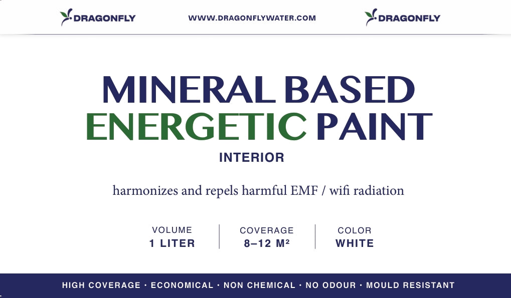 Mineral Based ENERGETIC Paint - 1 Liter
