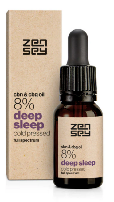 Zensey DeepSleep | cbg + cbn oil 8% | 10ml