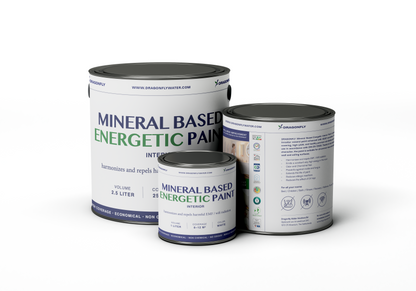 Mineral Based ENERGETIC Paint - 2,5 Liter