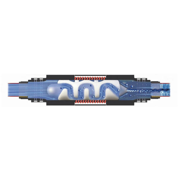 WaterSwirl – stal nierdzewna 1"